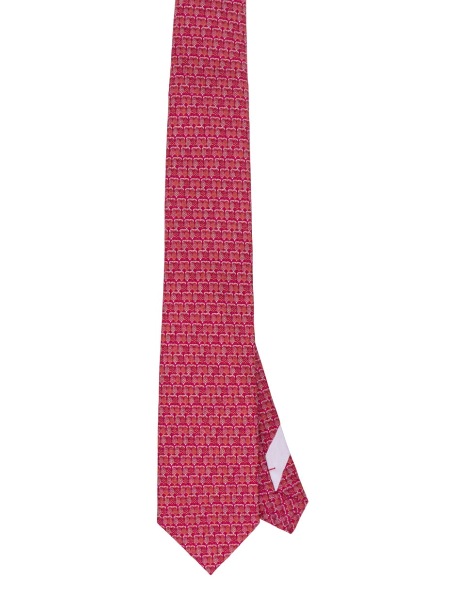 Corbata regular de seda para hombre