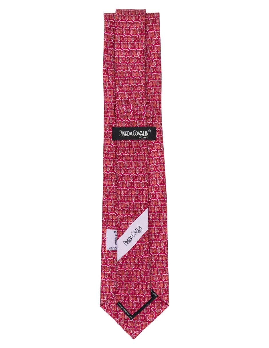 Corbata regular de seda para hombre 4