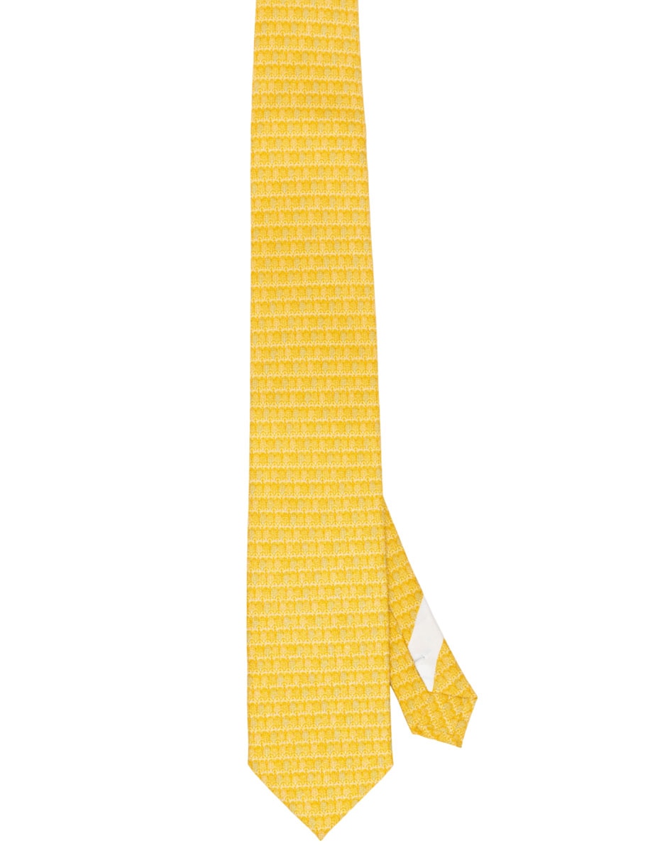 Corbata regular de seda para hombre