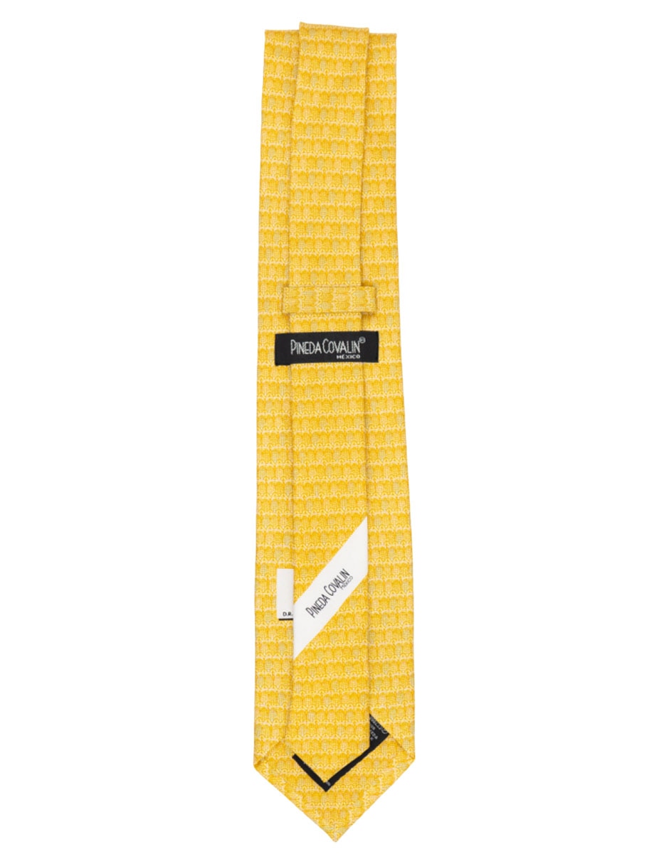 Corbata regular de seda para hombre 4