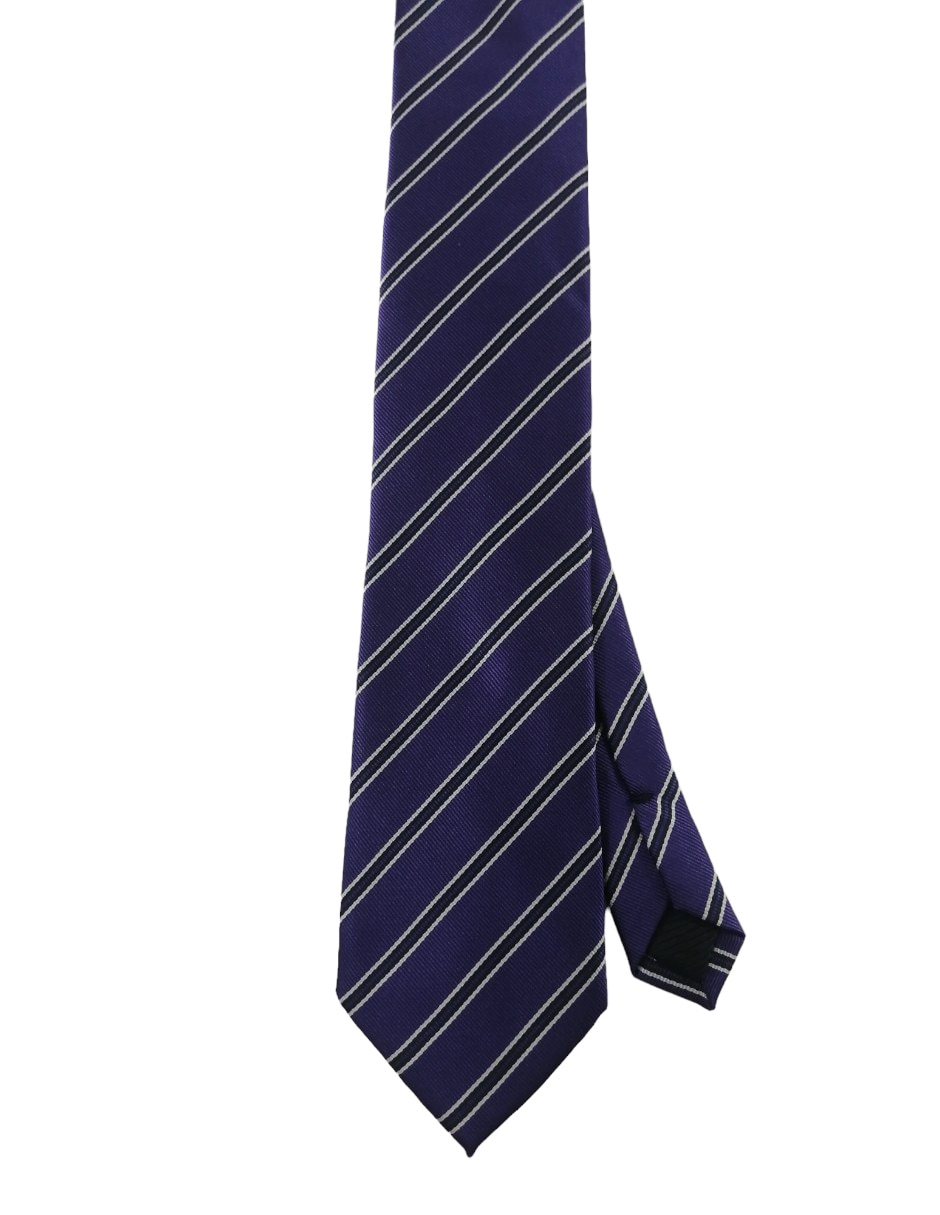 Corbata regular estampado a rayas para hombre Corbata regular estampado a rayas para hombre