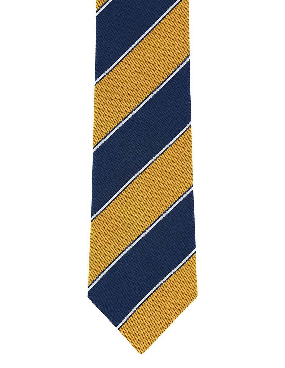 Corbata scappino clásica (+8.5 cm) "de" seda "estampado" a rayas "para" hombre