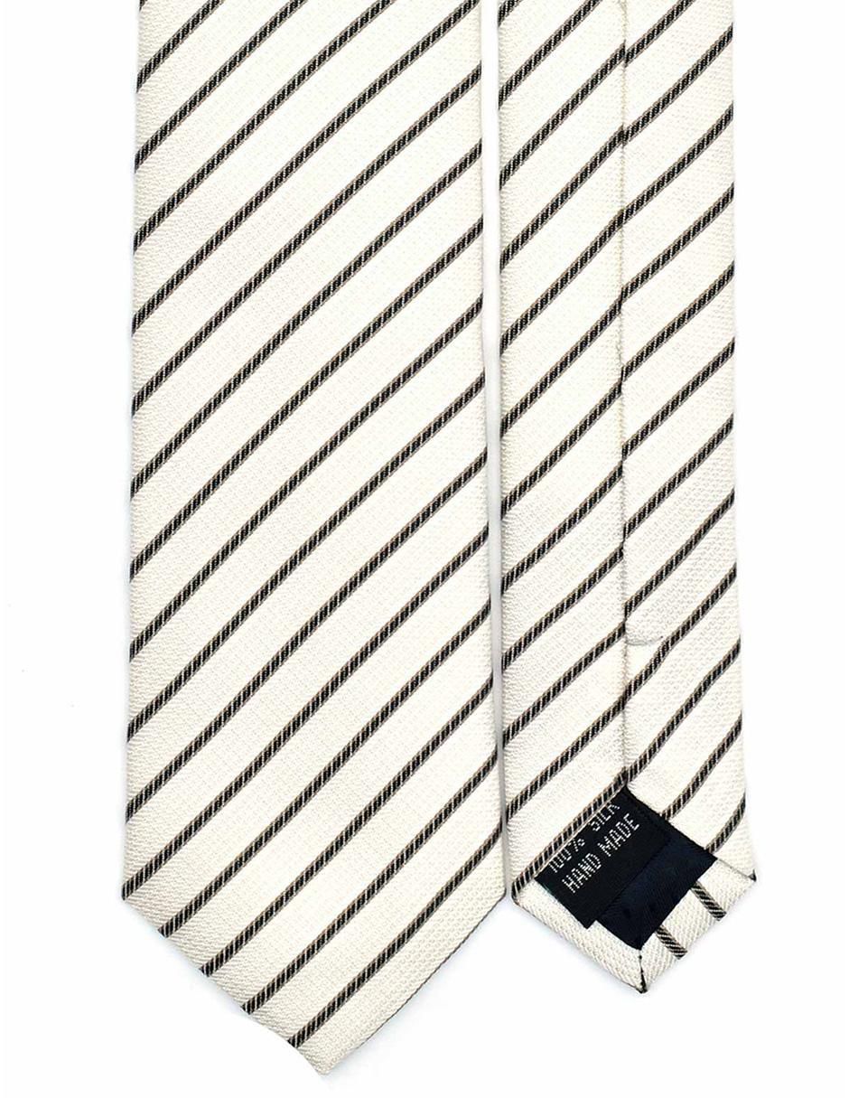 Corbata regular estampado a rayas para hombre 3