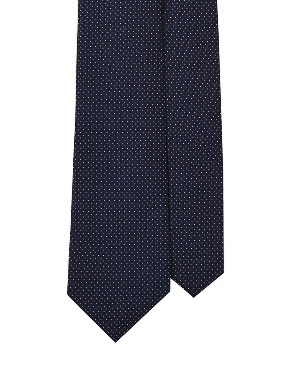 Corbata regular estampado lunares para hombre 2