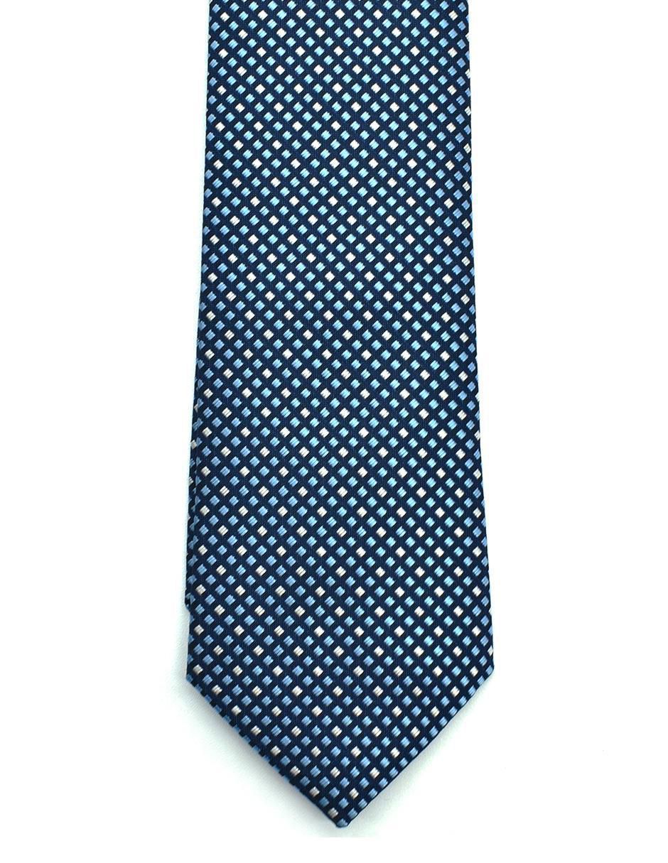 Corbata regular estampado a cuadros para hombre 2