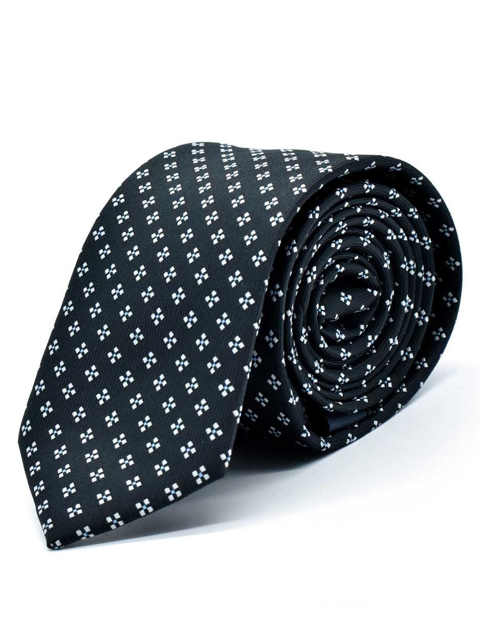 Corbata U.S. Polo Assn regular de seda estampada para hombre 2