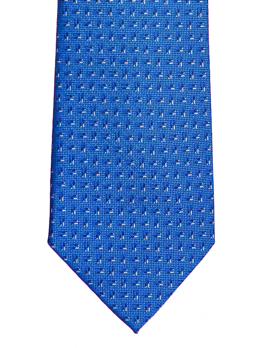 Corbata regular estampado a cuadros para hombre 1