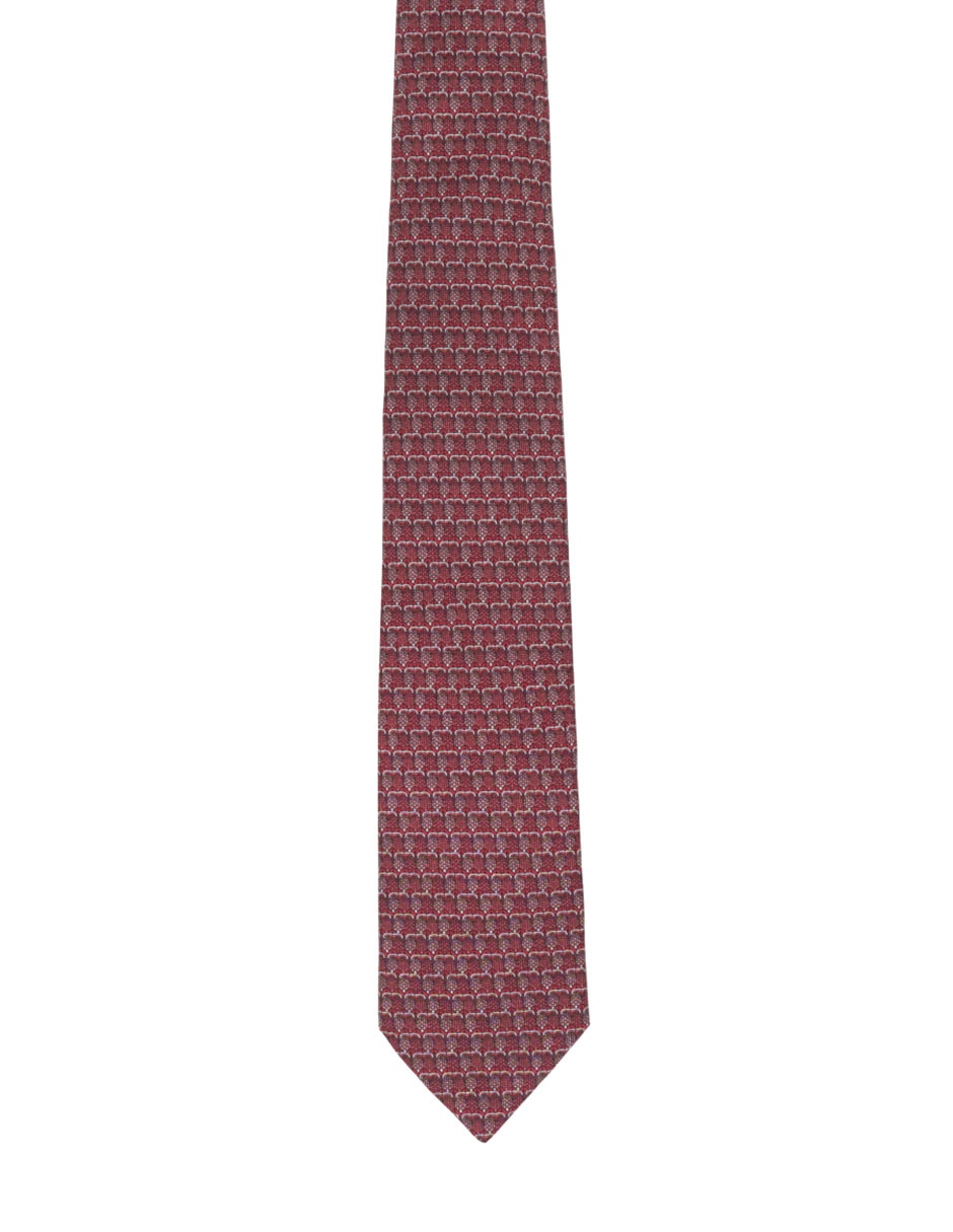 Corbata regular de seda para hombre