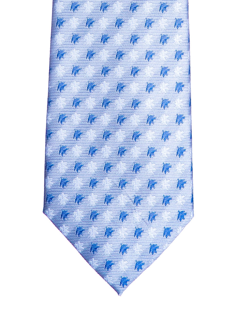 Corbata regular estampado floral para hombre