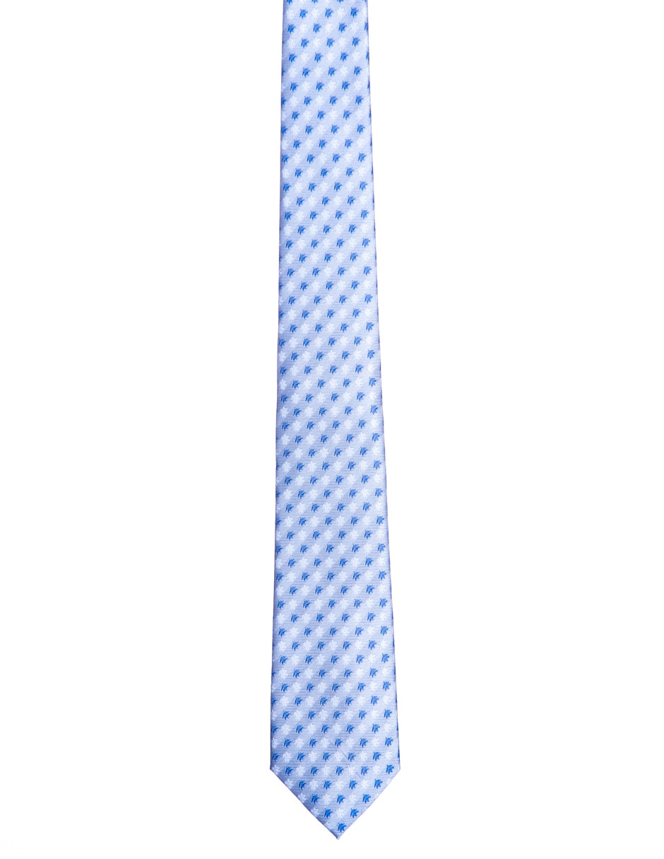 Corbata regular estampado floral para hombre 2