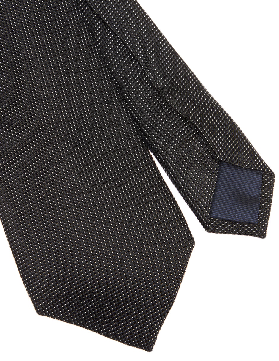 Corbata regular de seda estampada para hombre 3