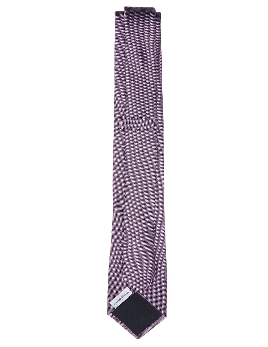 Corbata regular de seda estampada para hombre 2
