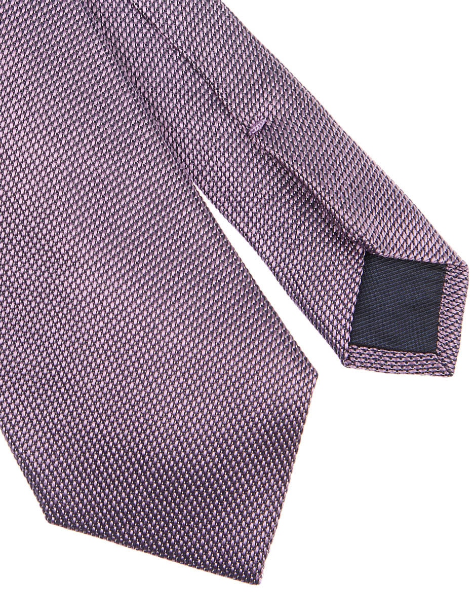 Corbata regular de seda estampada para hombre 3