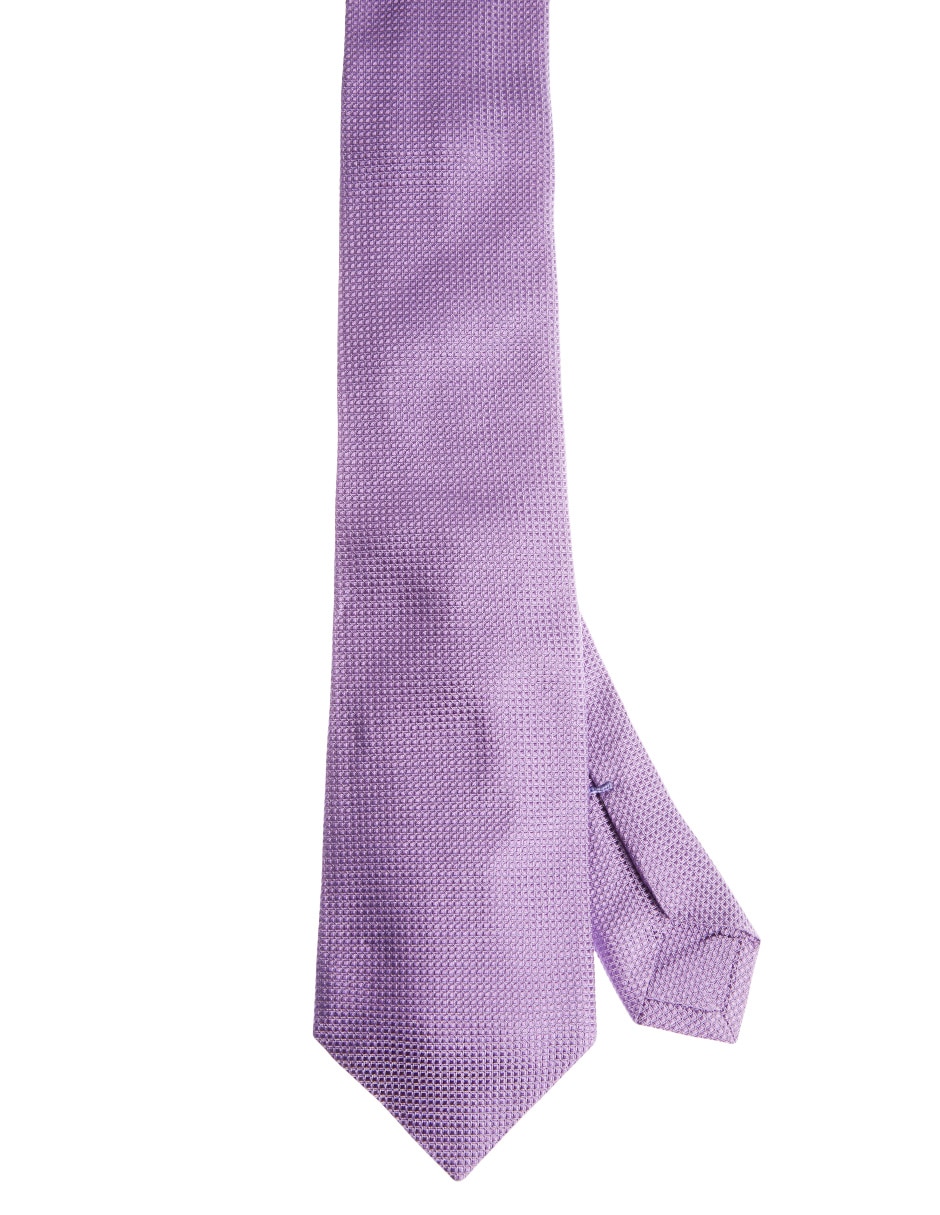 CORBATA SCAPPINO A CUADROS SE, VIOLETA