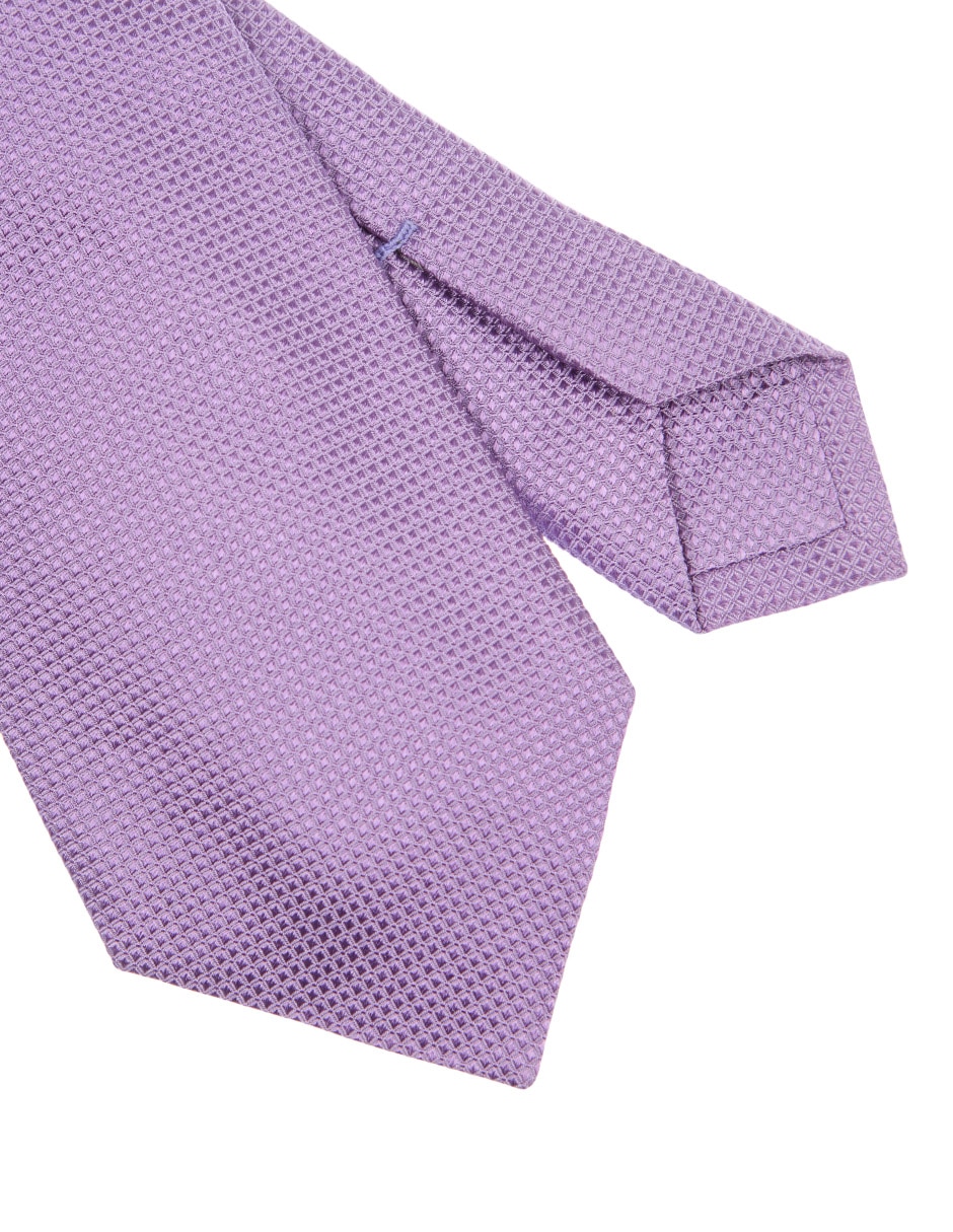 CORBATA SCAPPINO A CUADROS SE, VIOLETA