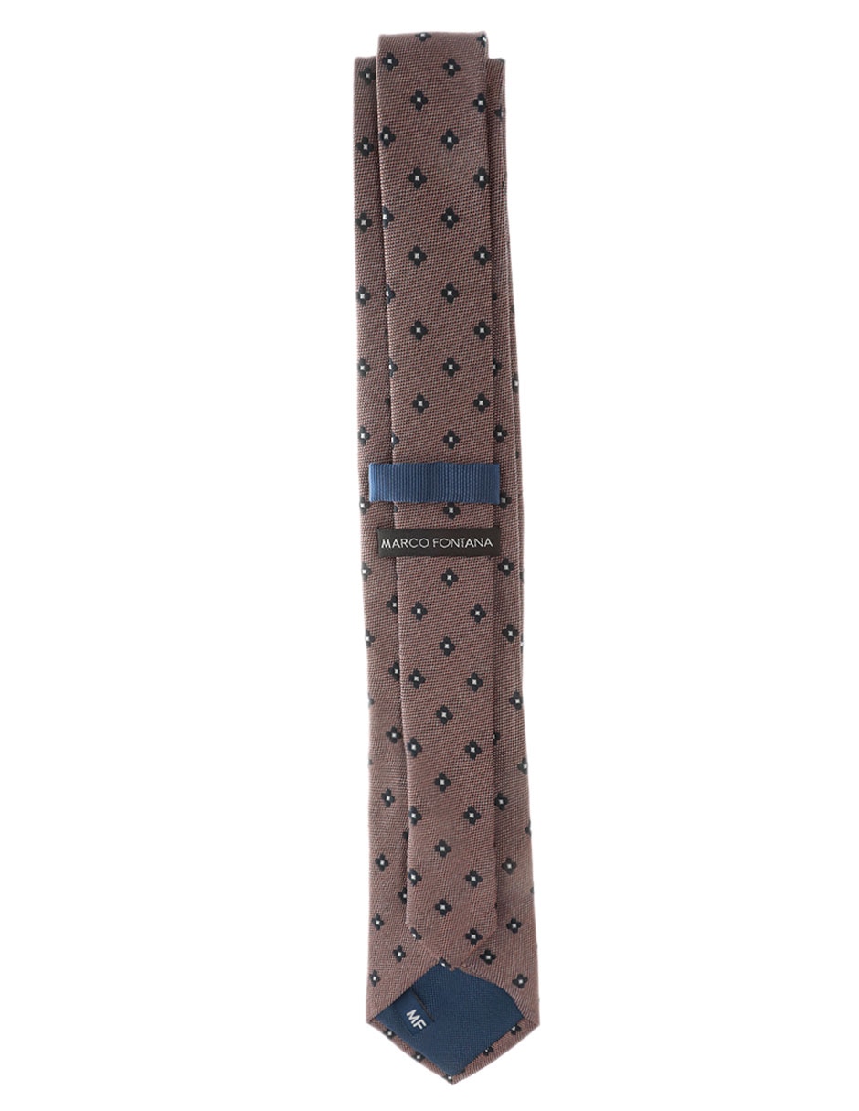 Corbata regular estampado floral para hombre 2