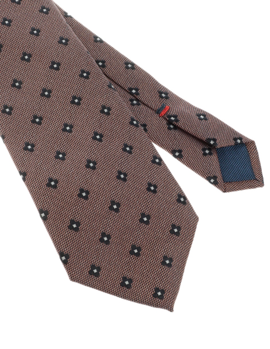 Corbata regular estampado floral para hombre 3