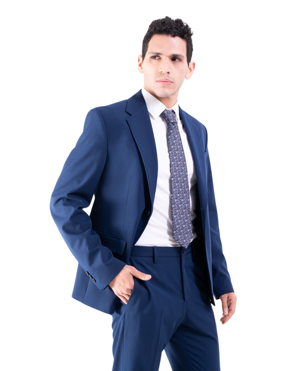 Corbata regular de seda estampada para hombre 4