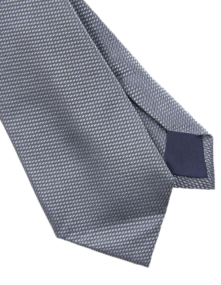 Corbata regular de seda estampado jacquard para hombre 3