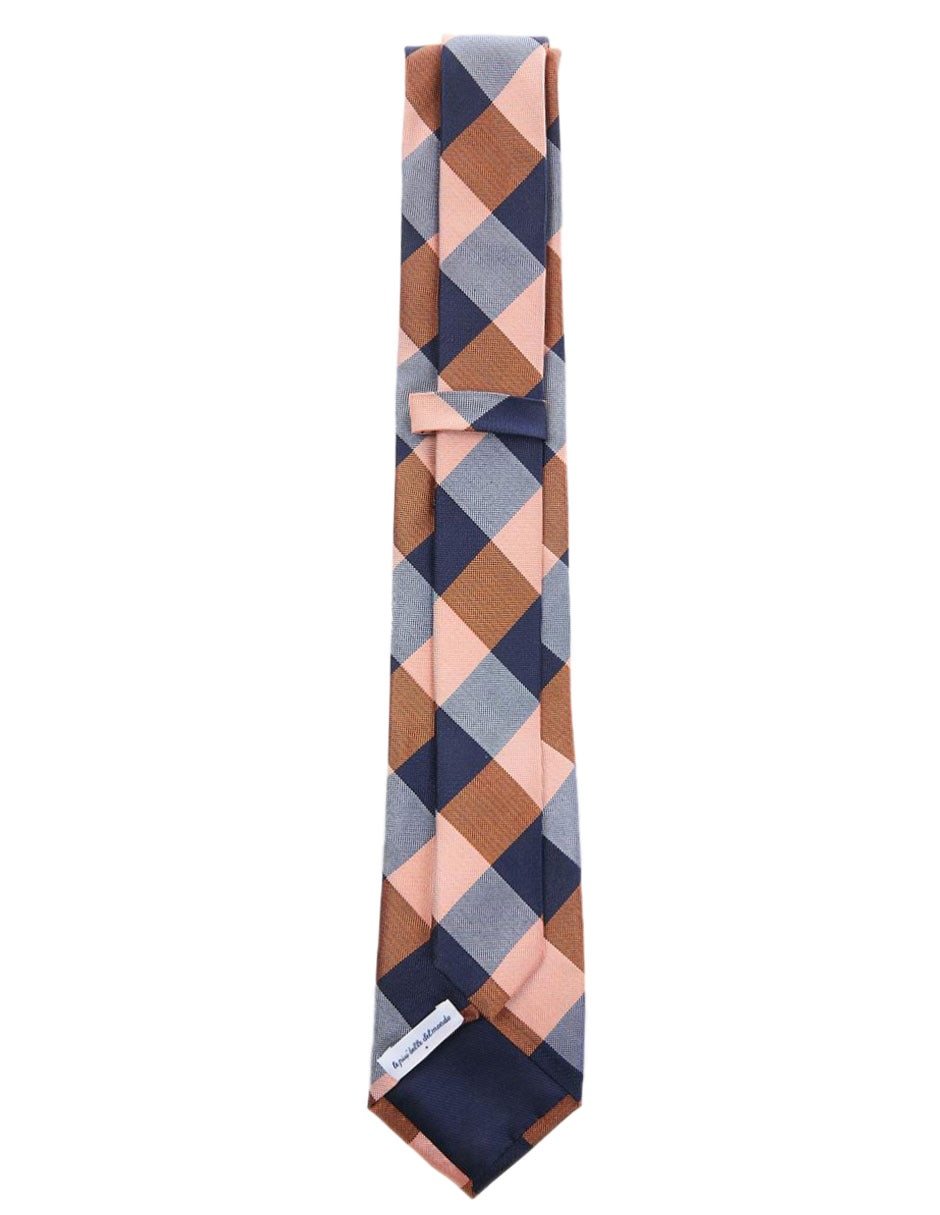 Corbata regular de seda estampada para hombre 2