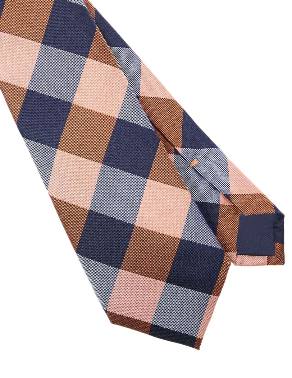 Corbata regular de seda estampada para hombre 3