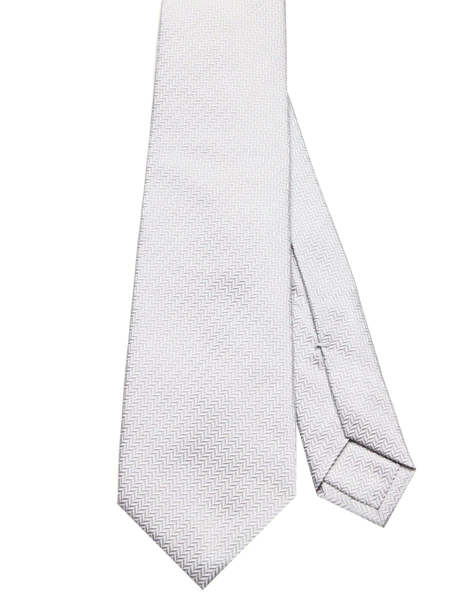 Corbata regular de seda para hombre