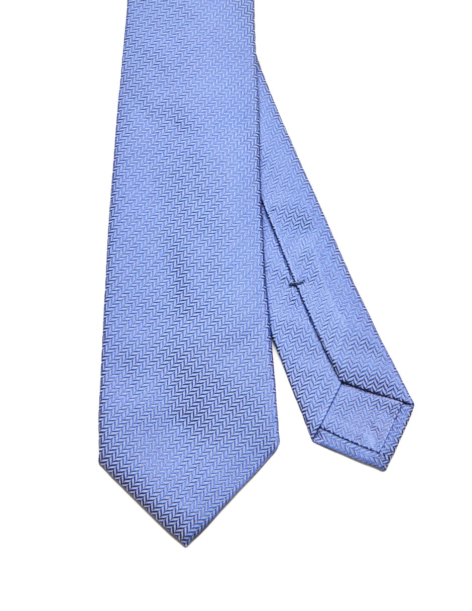 Corbata regular de seda para hombre