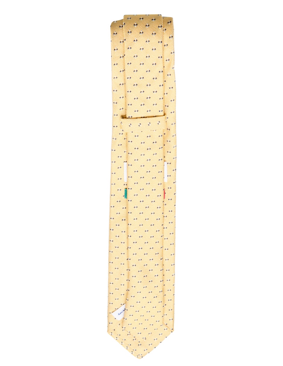 CORBATA SCAPPINO JACQUARD SE, AMARILLO