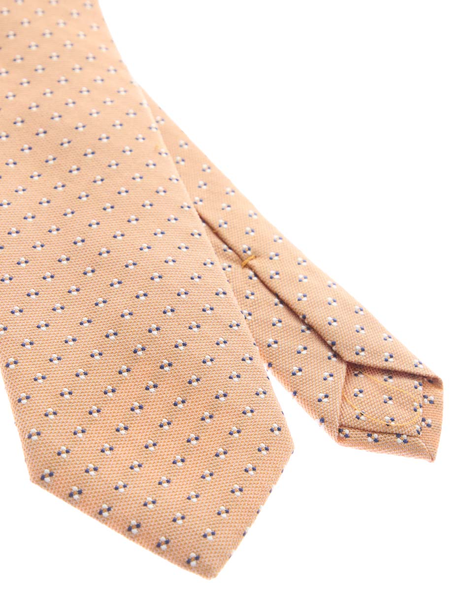 Corbata regular de seda estampado Jacquard para hombre 3