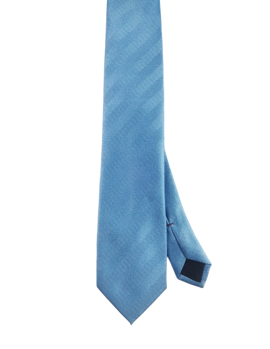 Corbata regular estampado a rayas para hombre