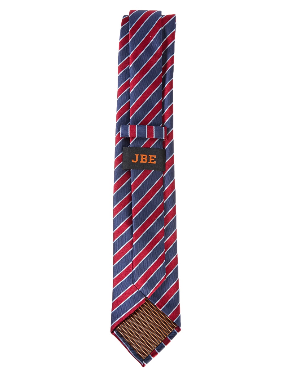 Corbata regular estampado a rayas para hombre 2
