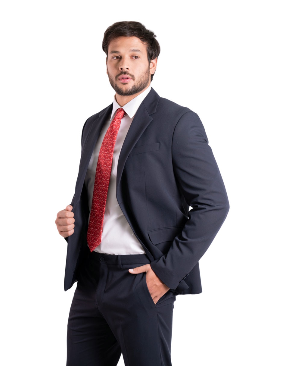 Corbata regular de seda estampada para hombre 3