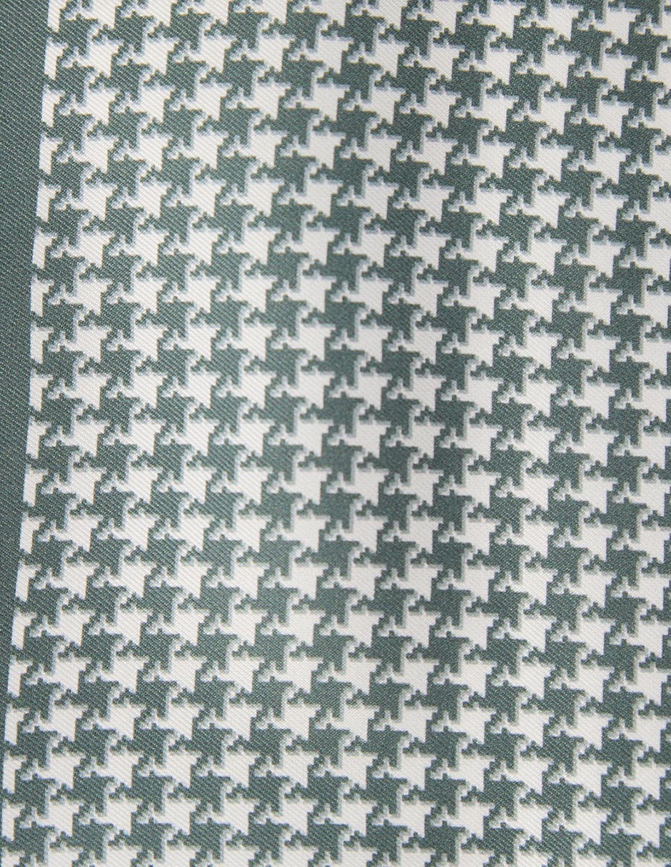 PAÑUELO JBE GRÁFICO IND SEDA, GRIS
