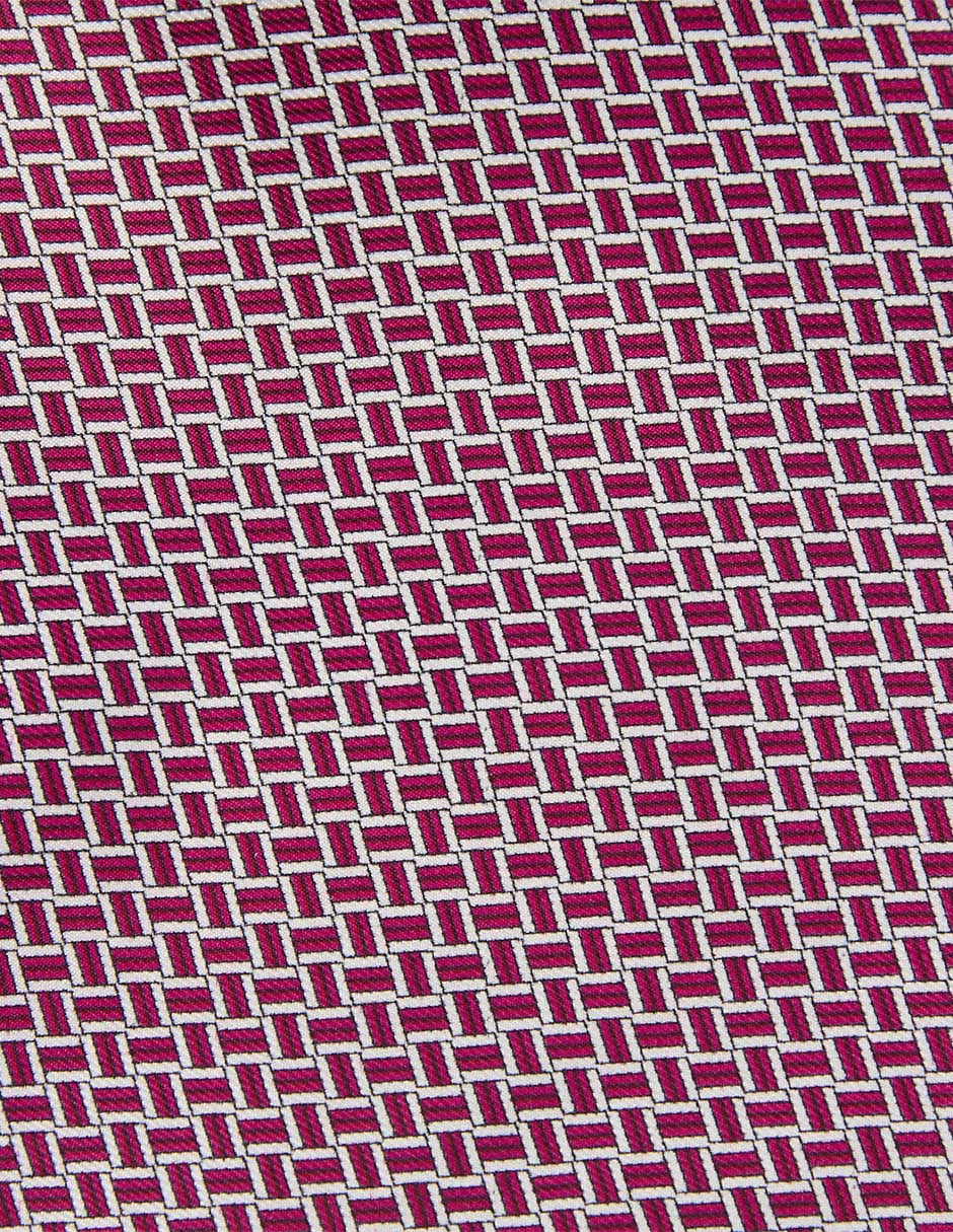PAÑUELO JBE GRÁFICO IND SEDA, ROJO
