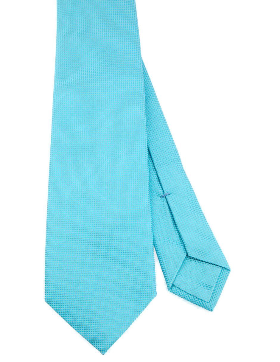 Corbata regular estampado rombos para hombre