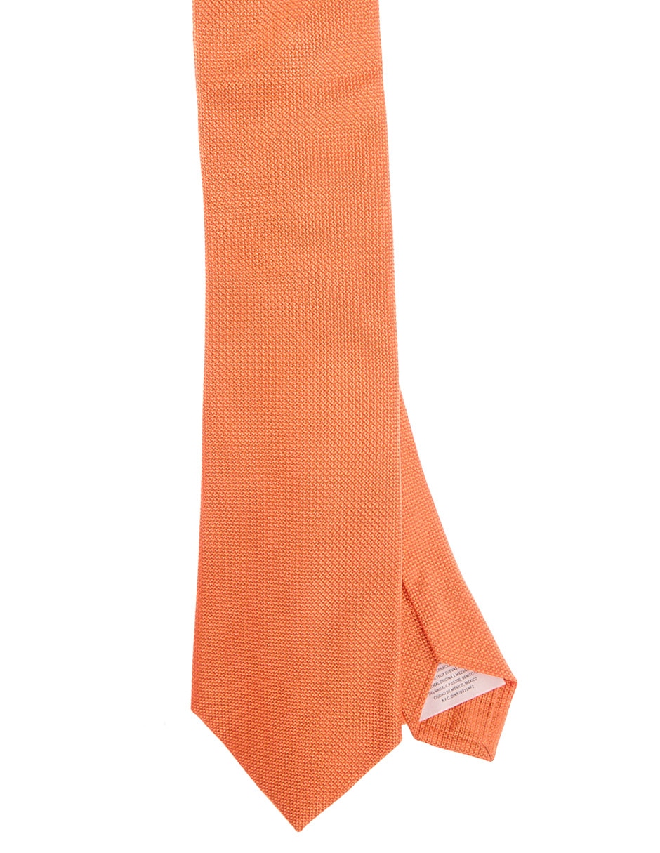 Corbata regular de seda estampada para hombre