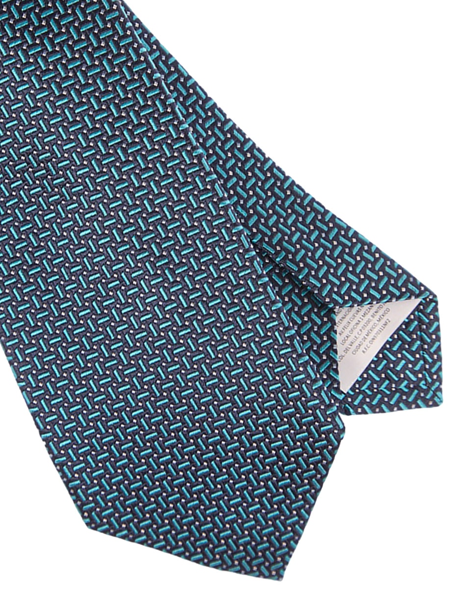 Corbata regular de seda estampada para hombre 3