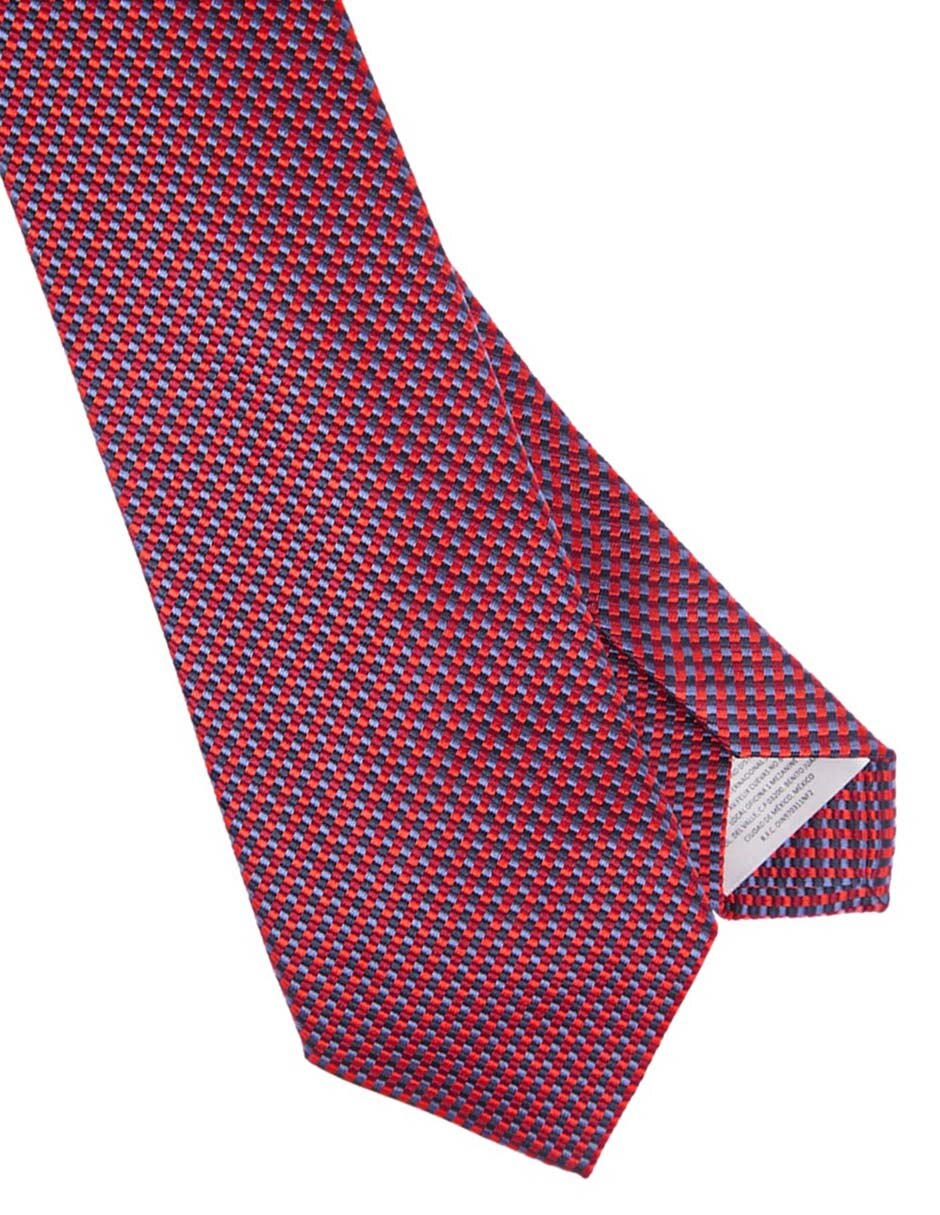 Corbata regular de seda estampada para hombre 3