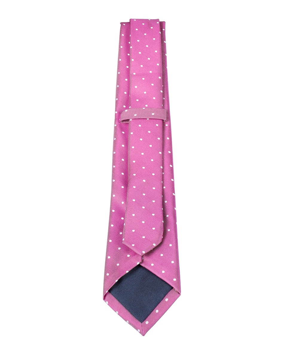Corbata regular estampado Lunares para hombre