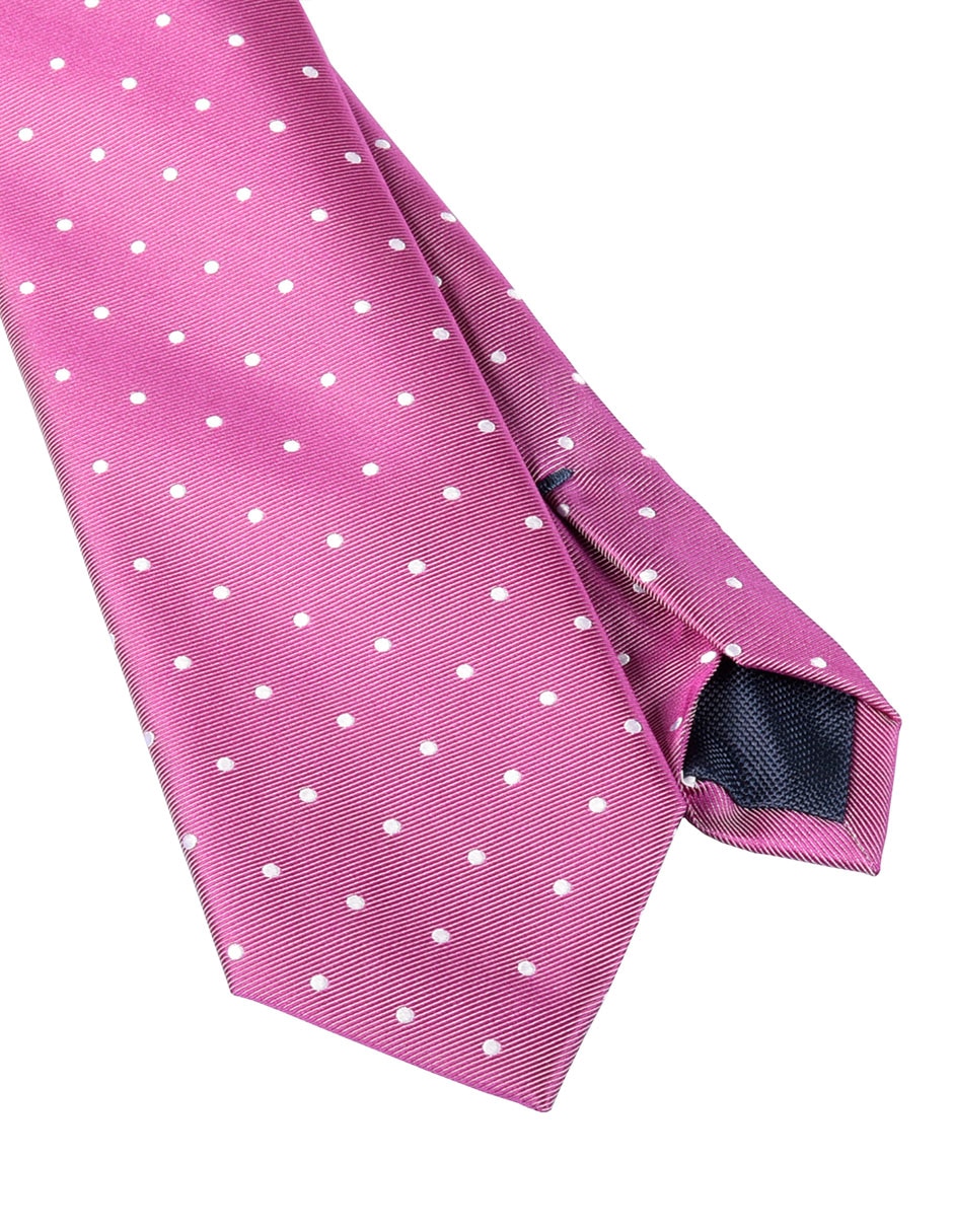 Corbata regular estampado Lunares para hombre
