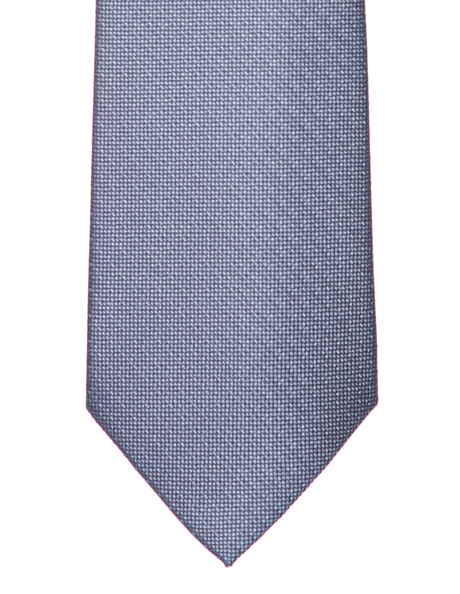 Corbata regular estampado a cuadros para hombre 1