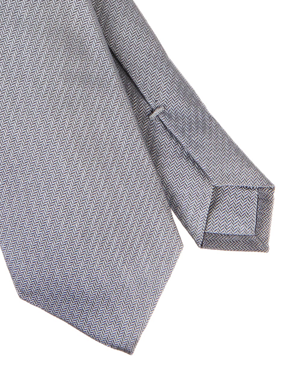 CORBATA SCAPPINO LISO SEDA, GRIS