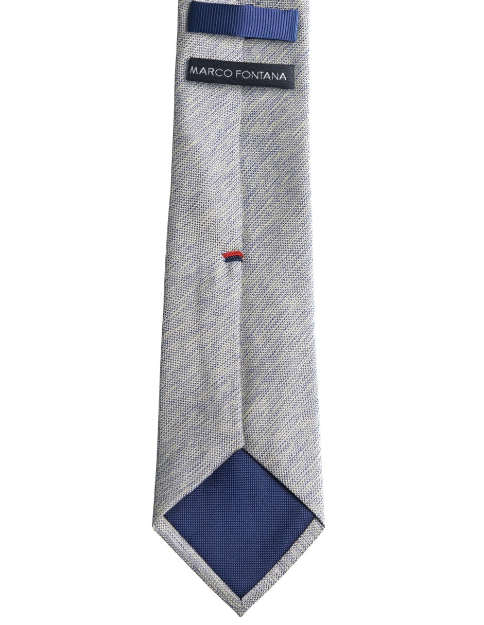 Corbata regular estampado jaspeado para hombre 3
