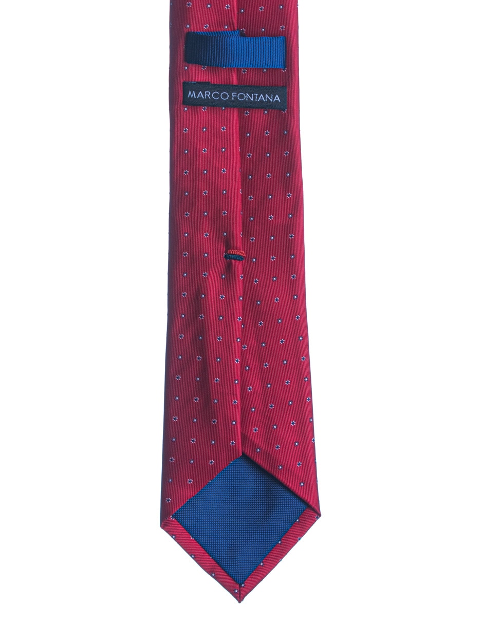 Corbata regular estampado floral para hombre 3