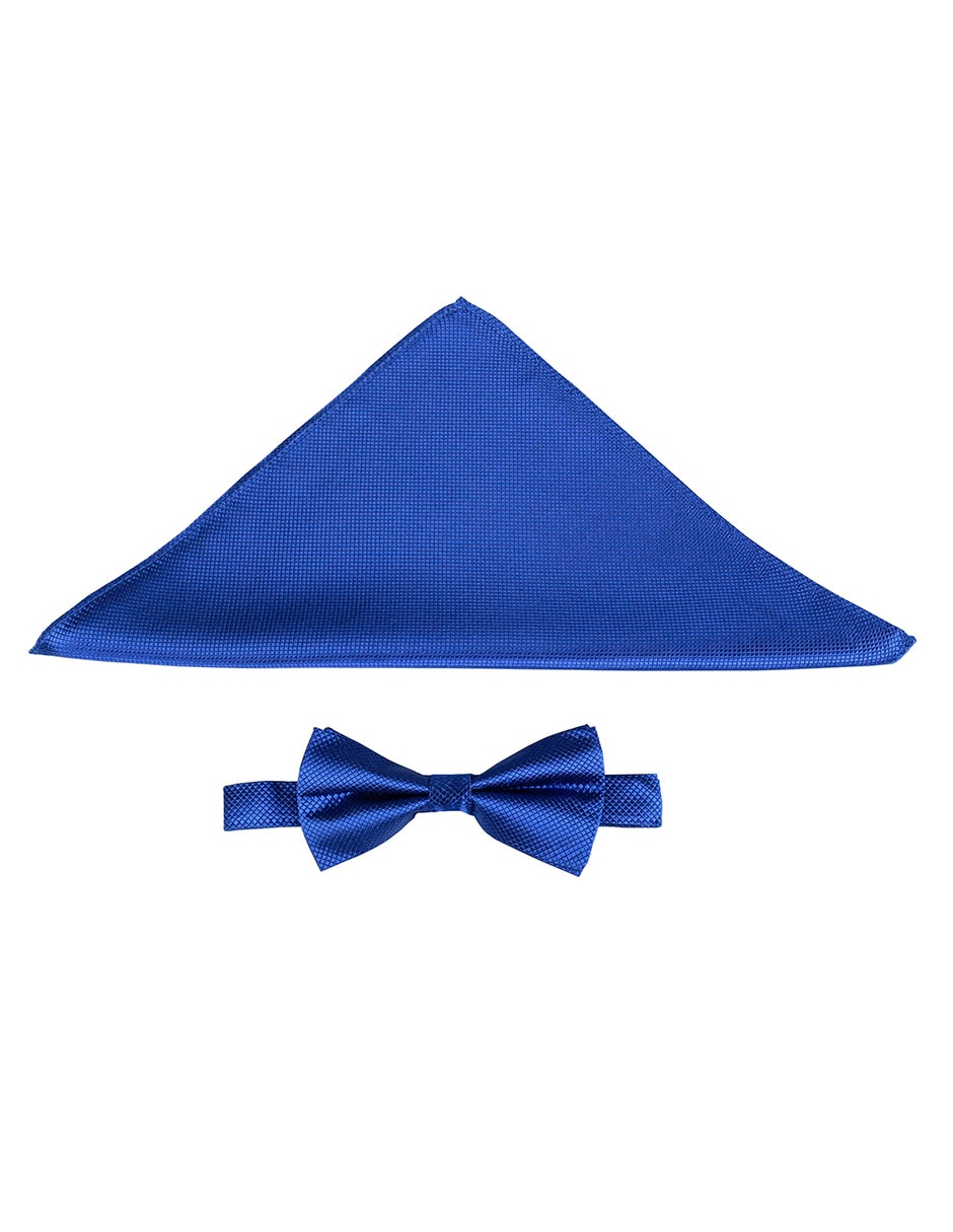Set de moño y pañuelo para hombre