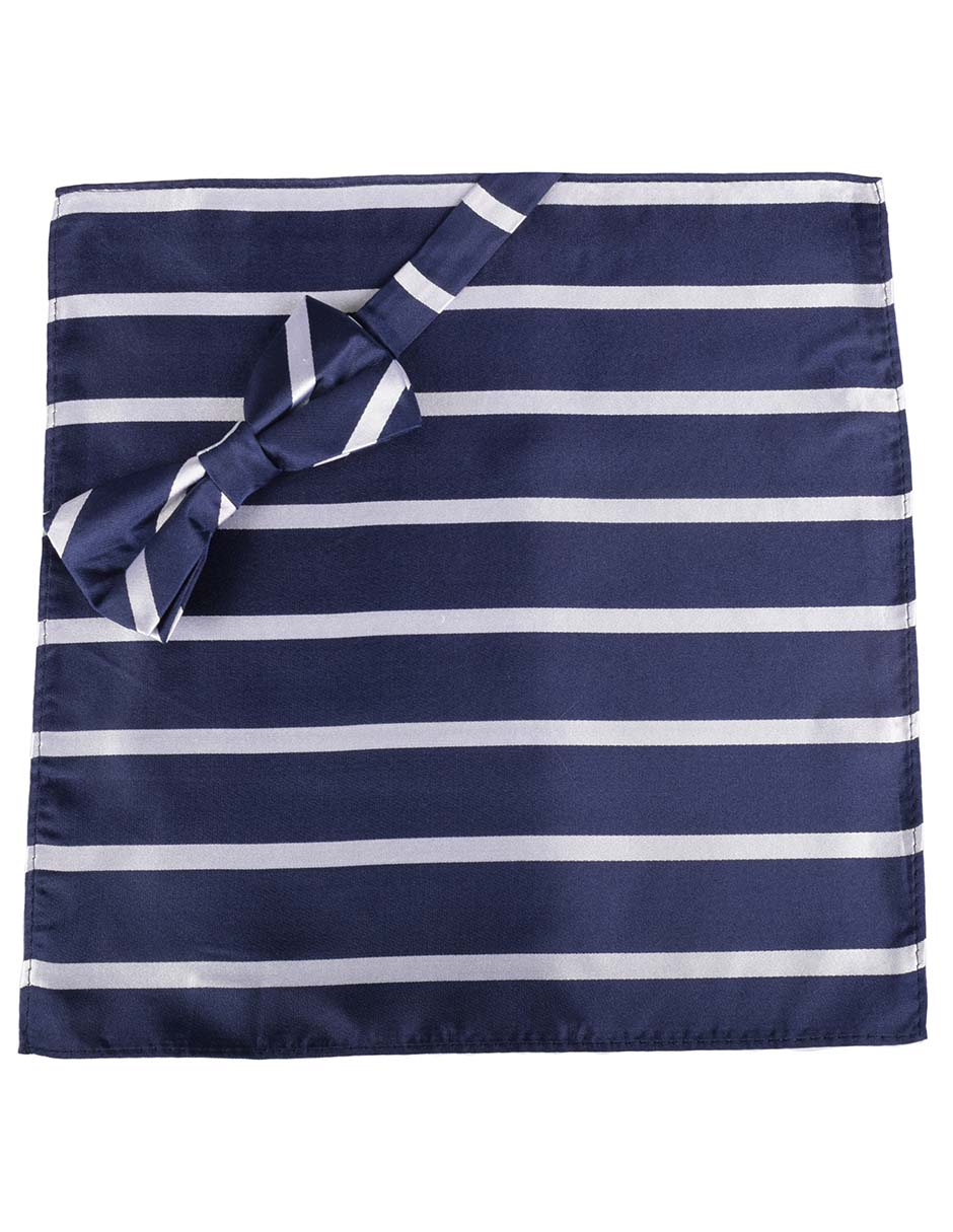 Set de moño y pañuelo para hombre 2