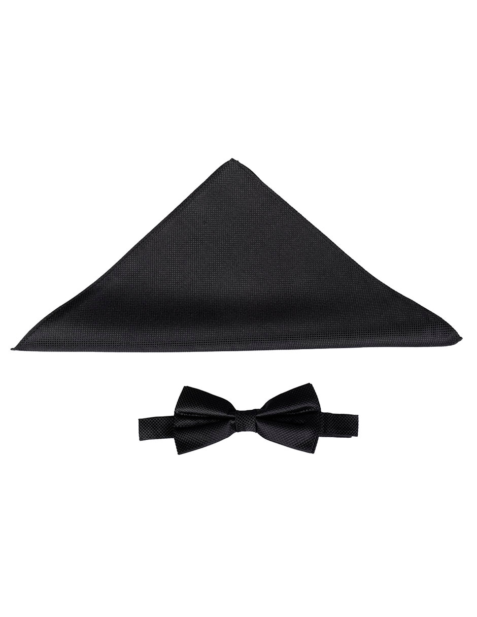 Set de moño y pañuelo para hombre