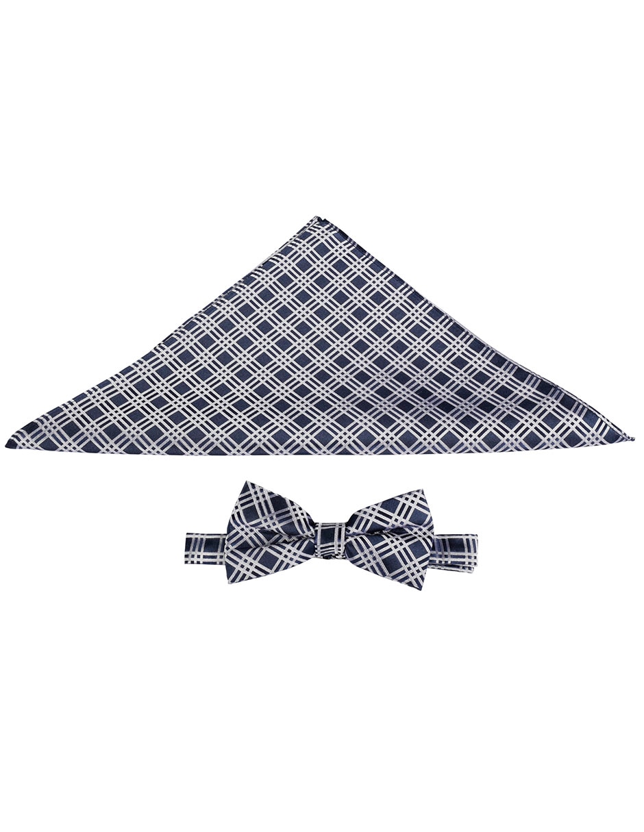 Set de moño y pañuelo para hombre