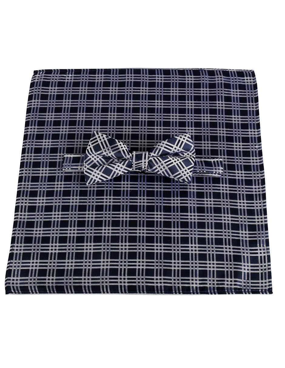 Set de moño y pañuelo para hombre 2