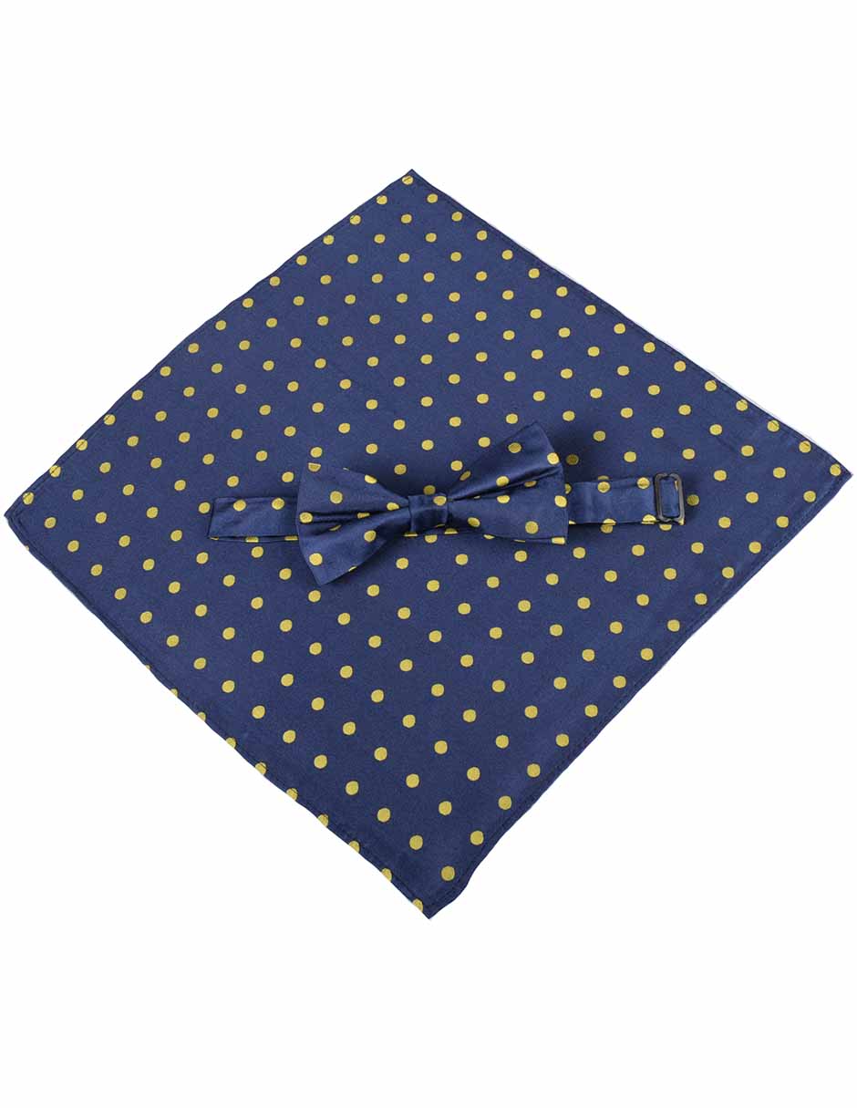 Set de moño y pañuelo para hombre 2